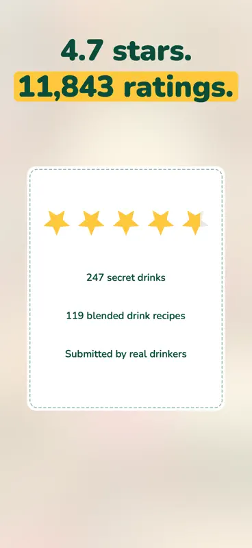 Secret Menu Coffee Recipes screenshot 3 of 6