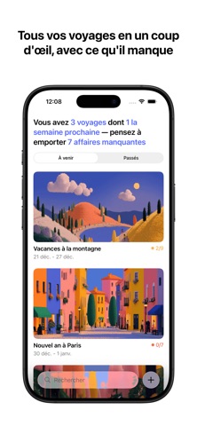 Pensea — Travel To-do List screenshot
