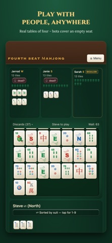 Fourth Seat Mahjong Screenshot 3 of 7