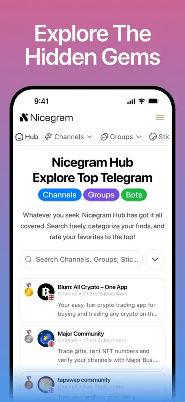 Nicegram: AI for Telegram screenshot 7 of 8