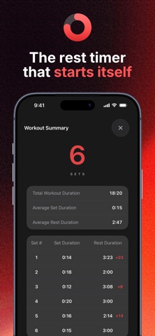 RestIQ: Gym Rest Timer Screenshot 1 of 5