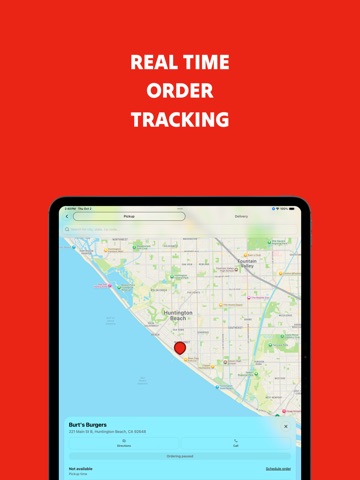 Burt's Burgers iPad screenshot
