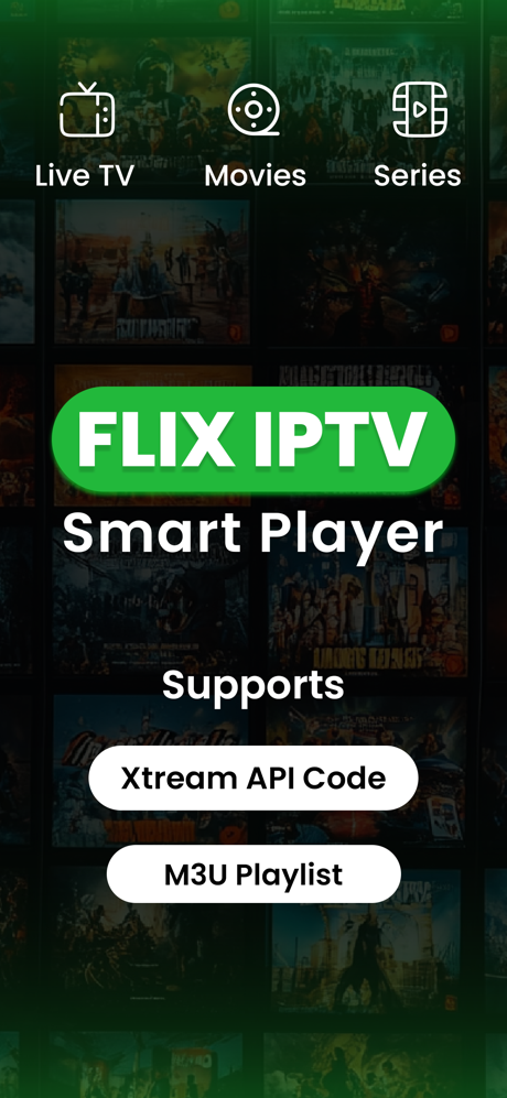 Flix: IPTV Smarters Player screenshot 1