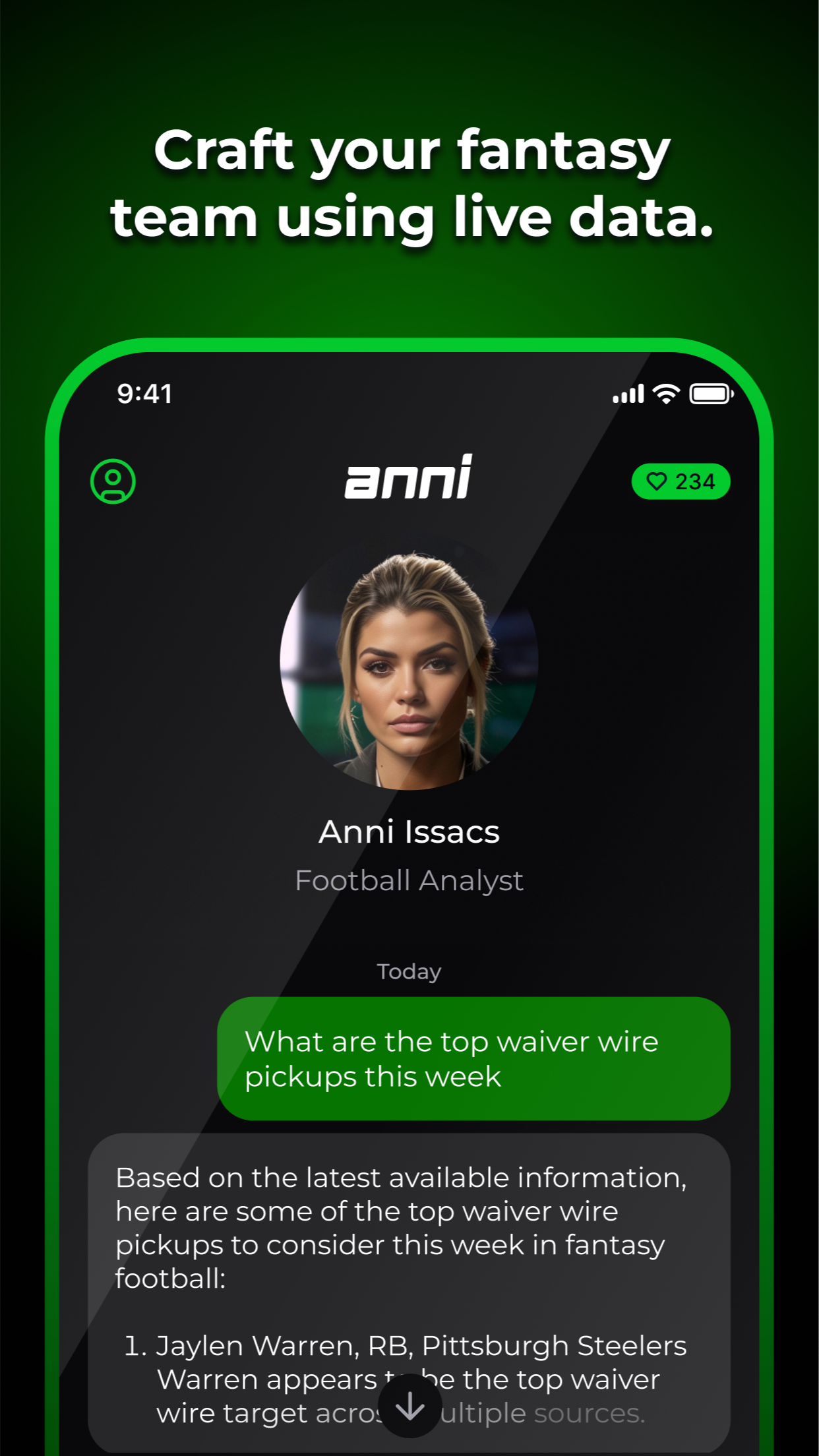 Anni : AI Fantasy Guys