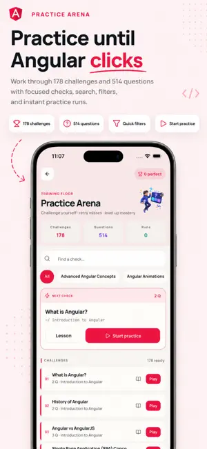 Learn Angular & TypeScript screenshot 3