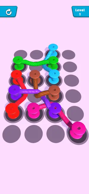 Magic Knit - Rope Blast Puzzle screenshot 3
