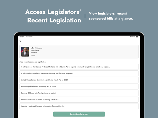 Hilltop Connect iPad screenshot 4 - Utilities app