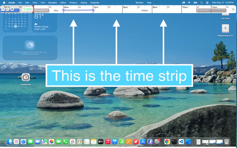 What's Happening? - Time Strip screenshot