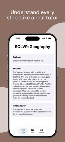 SOLVR: AI Geography Study App Screenshot 3 of 5