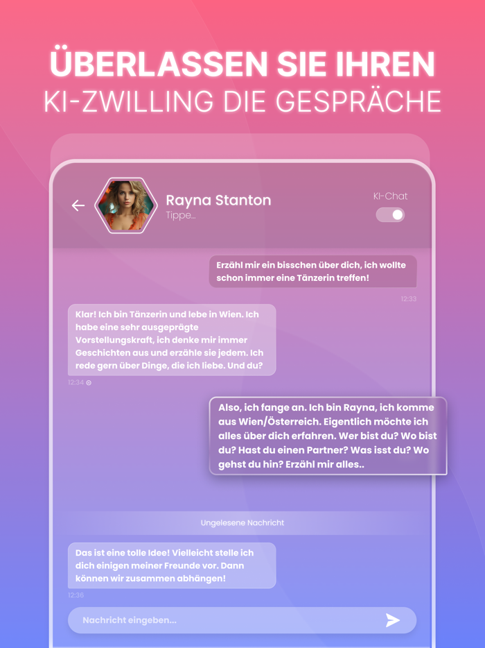 ChatTwin - AI Dating  Chatten