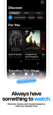 Couchmark: TV & Movie Tracker Screenshot 3 of 7