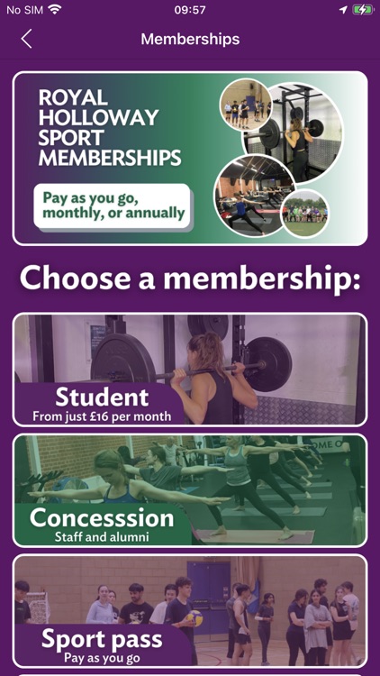 Royal Holloway Sport screenshot-3