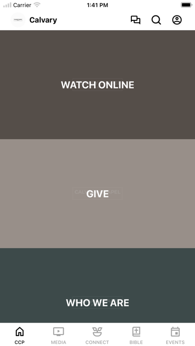 Calvary Chapel Paris Screenshot