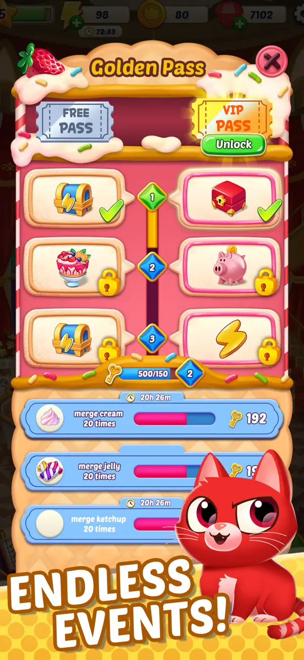 #5. Merge Cookie Island (iOS) di: GAMEPIA