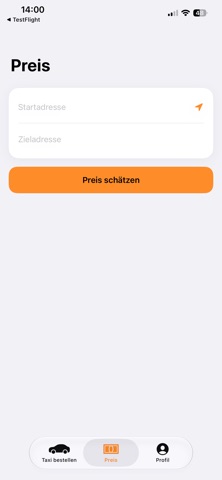 Ronnys Taxi Guest iPhone screenshot
