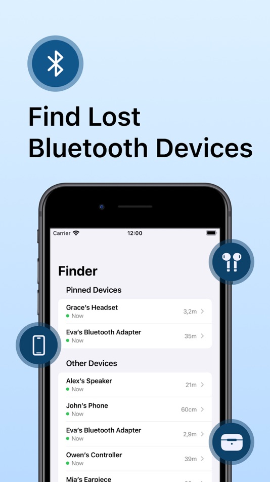 #1. Find Lost Bluetooth: BTFind (iOS) بواسطة: Optimize IT