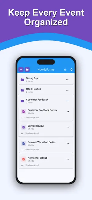 HowdyForms: Event Lead Capture screenshot 2