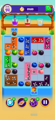 Fruit Drop: Color Sort Puzzle Screenshot 2 of 5