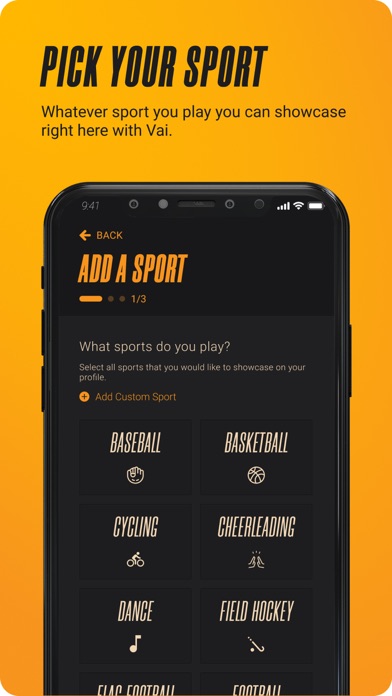 Vai – All Athletes Network Screenshot