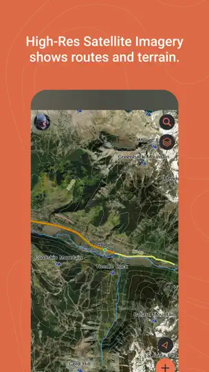 Captura de pantalla de Garmin Explore™ en iPhone 6