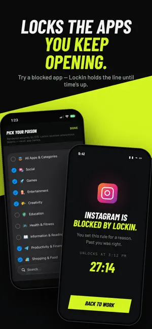 LockIn: Focus & Pomodoro Timer screenshot 2