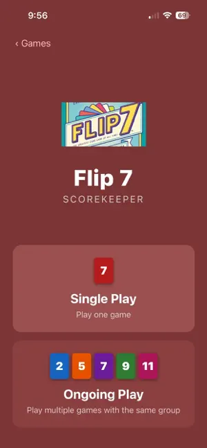 My Game Night Scorekeeper screenshot 3