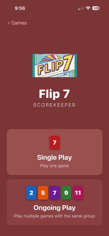 My Game Night Scorekeeper Screenshot 3 of 7