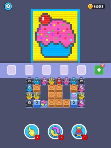 Brixel Escape: Cubi Run iPad screenshot