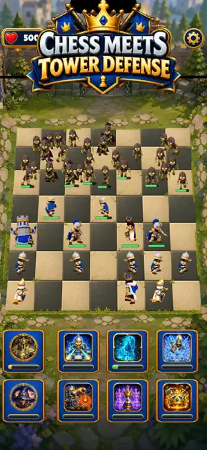 Chess Defence: Tower Defense screenshot 1