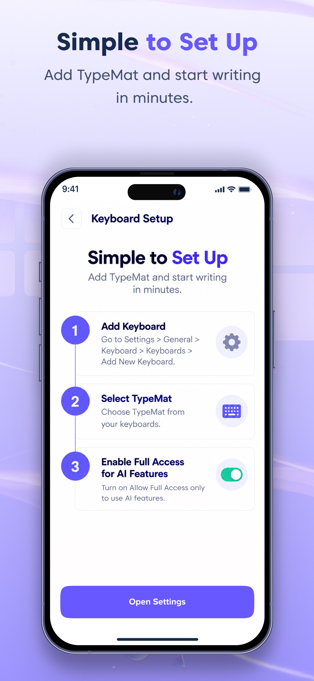 Screenshot 9 of TypeMat: AI Writing Keyboard