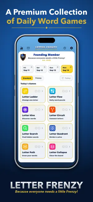 Letter Frenzy™ screenshot 1