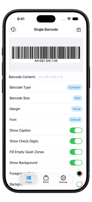 Barcode Generator - Quick Code screenshot 1