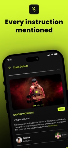 FEU-app screenshot