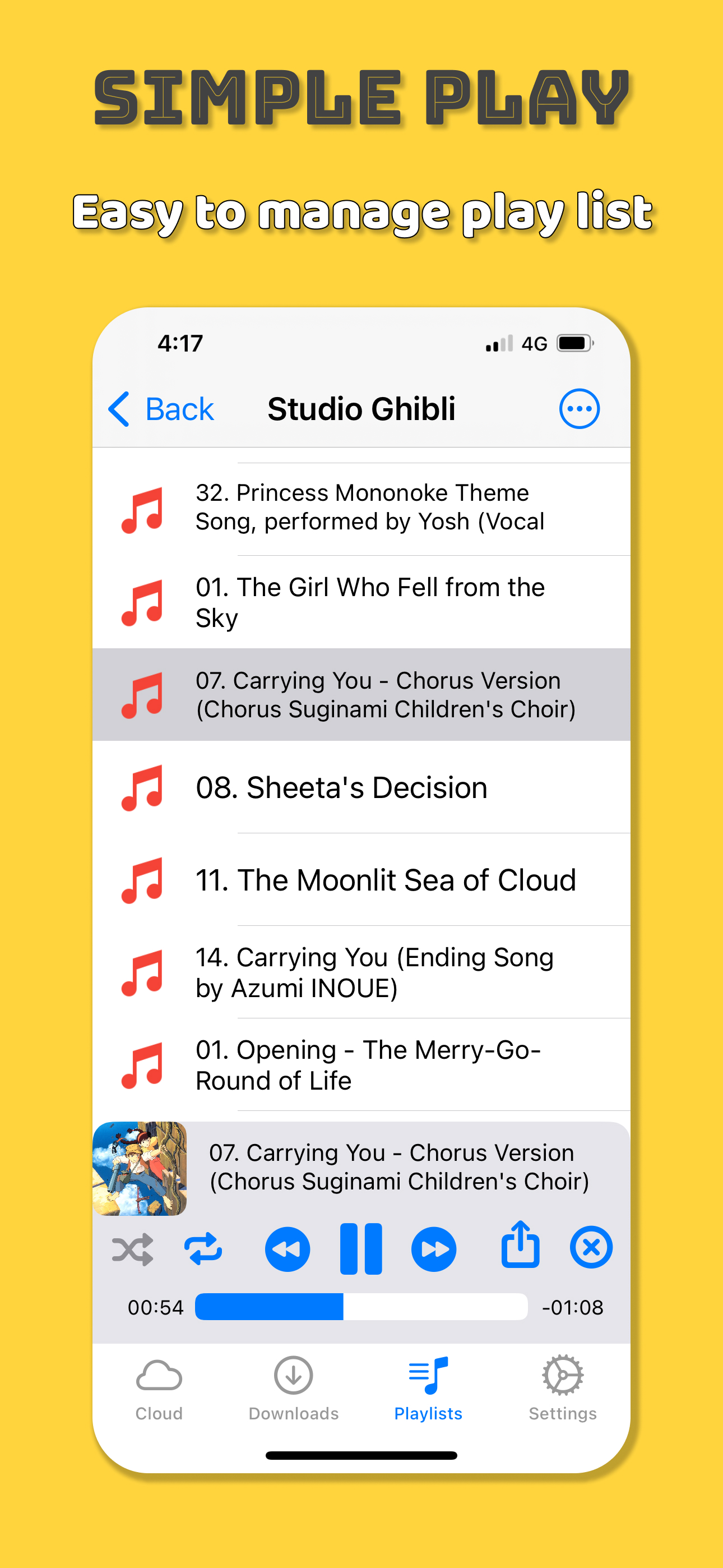 Cloud Music/Video Player