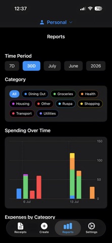 Itemize AI: Receipt Scanner Screenshot 4 of 6