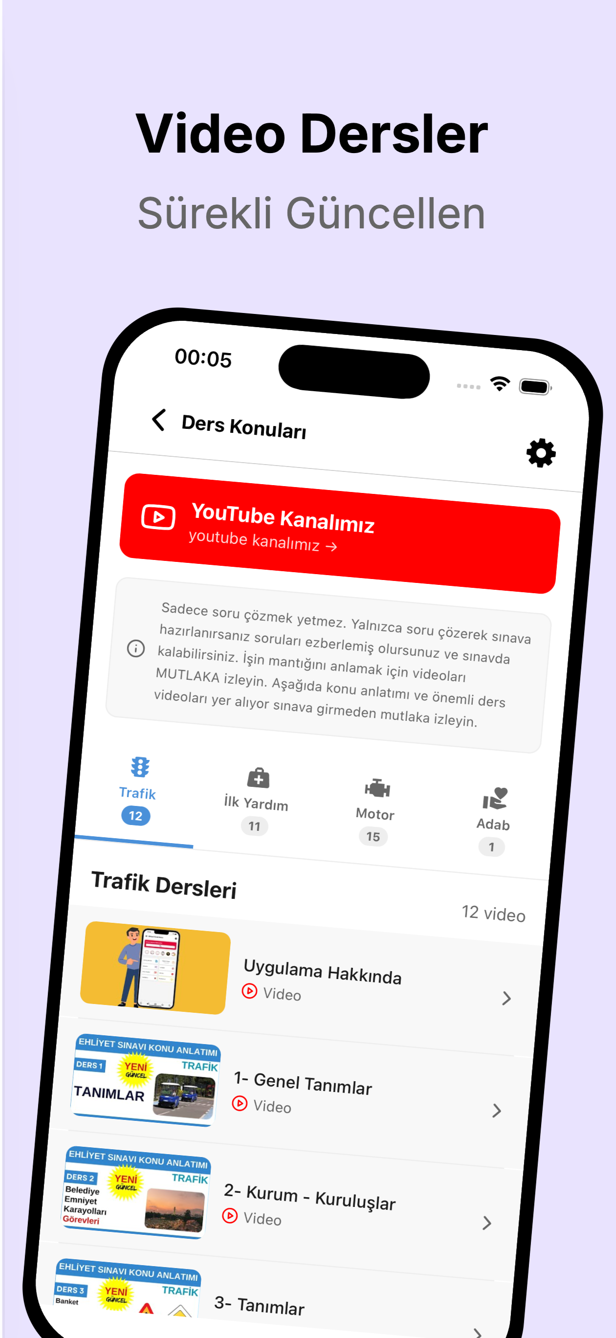 Ehliyet Sınav Soruları CenkHca