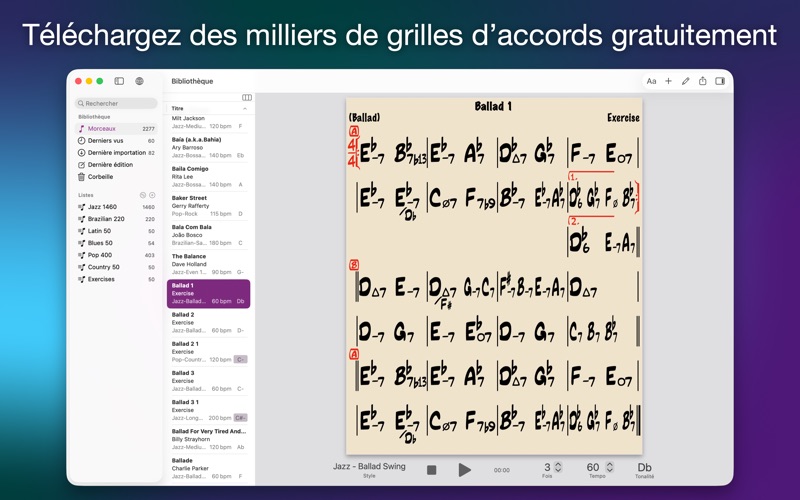 Screenshot #3 pour iReal Pro