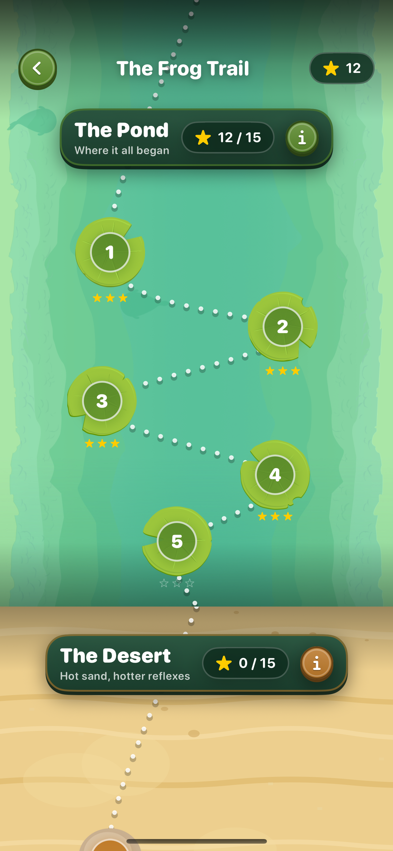 Frogline screenshot 2