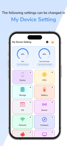 My Device Settings – Tools Screenshot 2 of 7