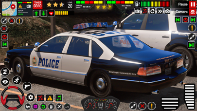 US Police Car Transport Games Screenshot