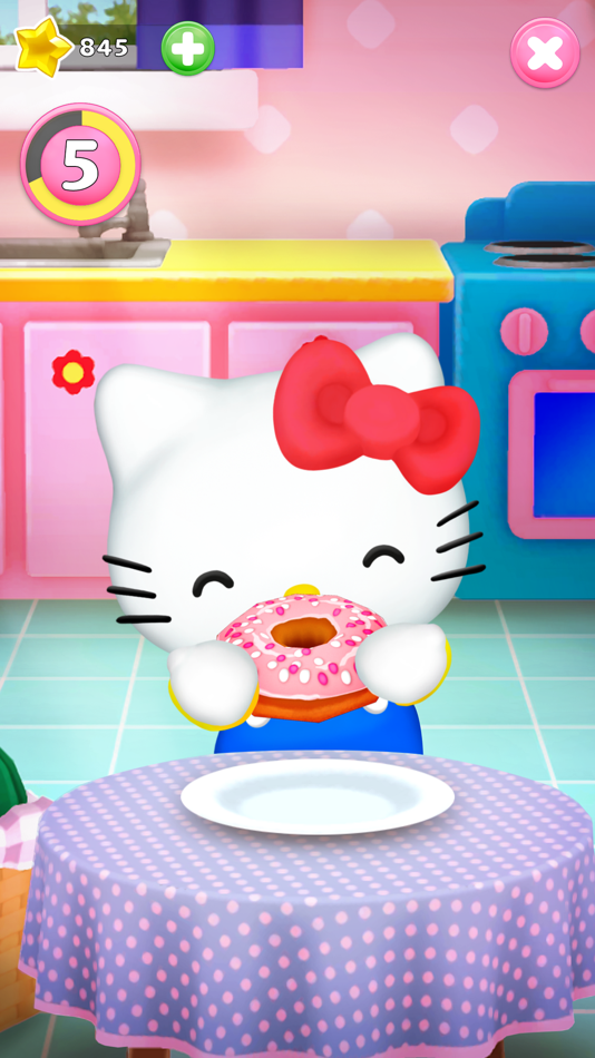 #2. My Talking Hello Kitty (iOS) 由: VIVA GAMES S.L.