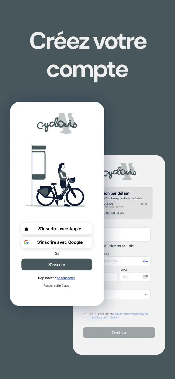 Screenshot #2 pour Cyclovis - vélos libre-service