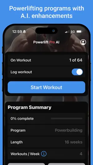 Powerlift Pro screenshot 1