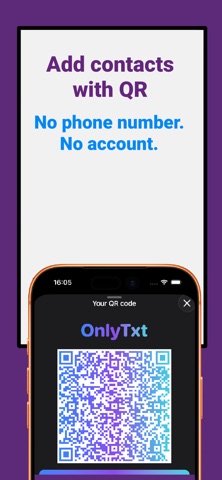 OnlyTxt: Private Text Chat Screenshot 4 of 4