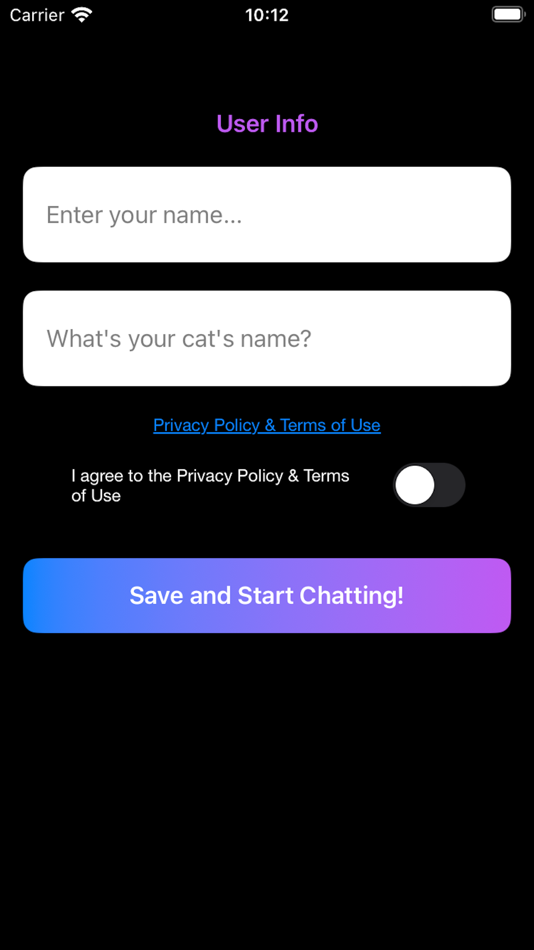 #7. My Cat Chat (iOS) 由: Anton Golovatuk