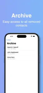 Temporary Contacts Pro screenshot #3 for iPhone