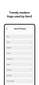GenZ Slang Translator & Quiz screenshot