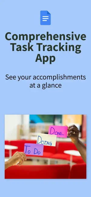 TaDone - Done List Tracker screenshot 1