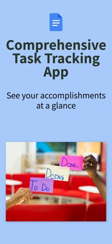 TaDone - Done List Tracker Screenshot 1 of 8