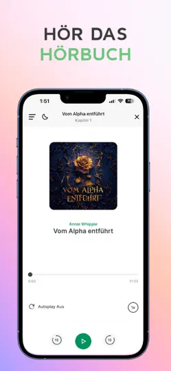 Screenshot von GALATEA: Bücher & Hörbücher auf dem iPhone 2